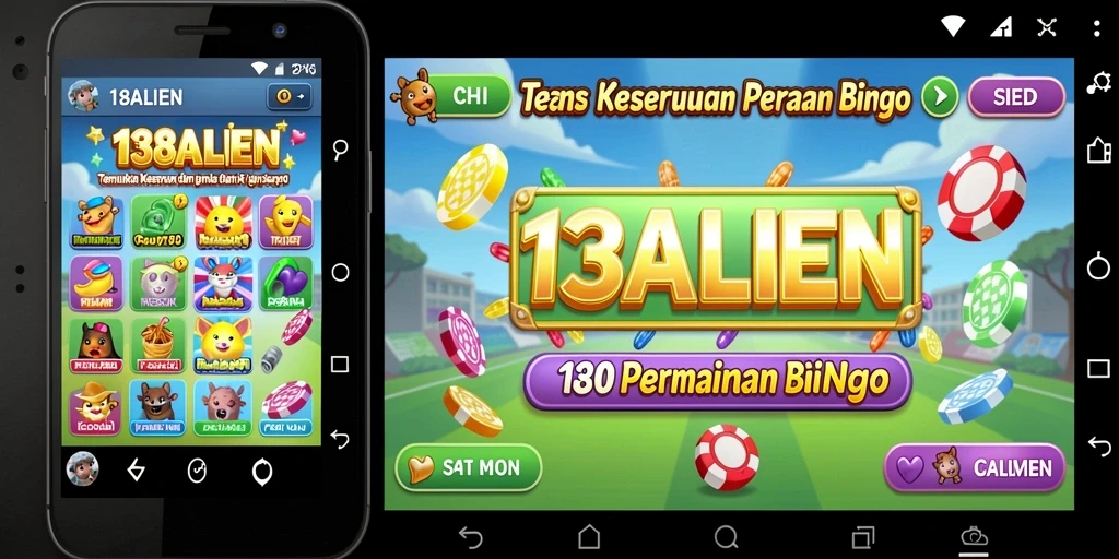 Tampilan menarik dari gameplay Bingo di 138ALIEN.
