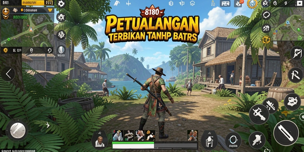 Screenshot gameplay Open World dari 8180 yang menampilkan petualangan seru.