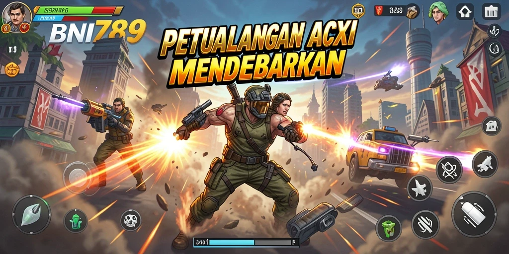 Tampilan gameplay BNI789 yang mendebarkan dan penuh aksi.