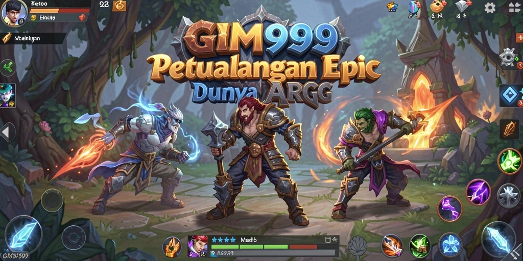 Tampilan permainan GIM999 yang memukau dengan aksi seru di dalamnya.