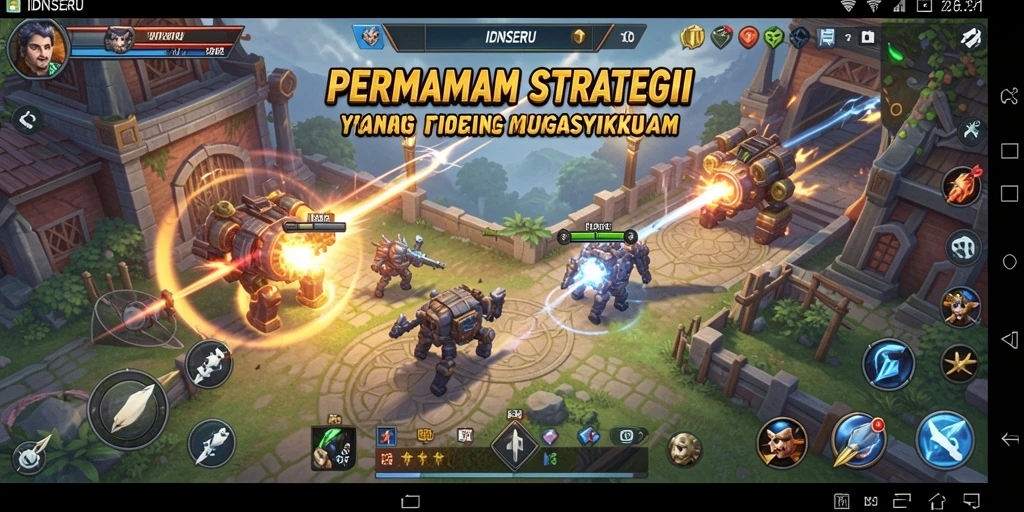 Screenshot gameplay menampilkan aksi seru dalam IDNSERU.