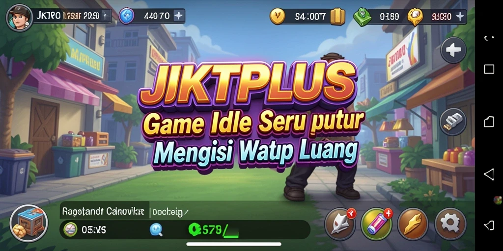 Tampilan gameplay JKTPLUS yang menarik dan interaktif.