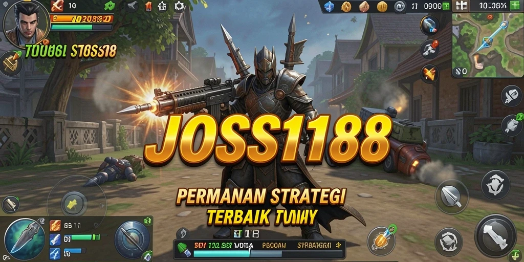 Tampilan gameplay menarik dalam JOSS188, penuh strategi dan taktik.