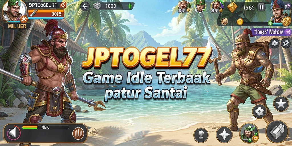 Screenshot gameplay <strong>JPTOGEL77</strong> yang menunjukkan aktivitas Idle yang sederhana dan menenangkan.