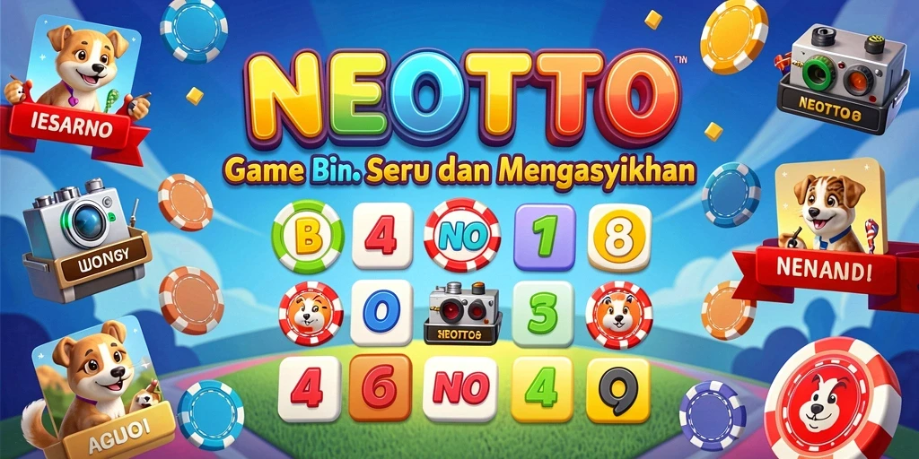 Tampilan seru gameplay Bingo di NEOTOTO.