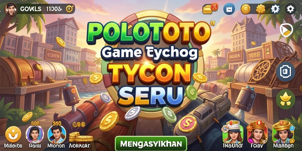 Tampilan gameplay POLOTOTO yang mengasyikkan dan penuh strategi.