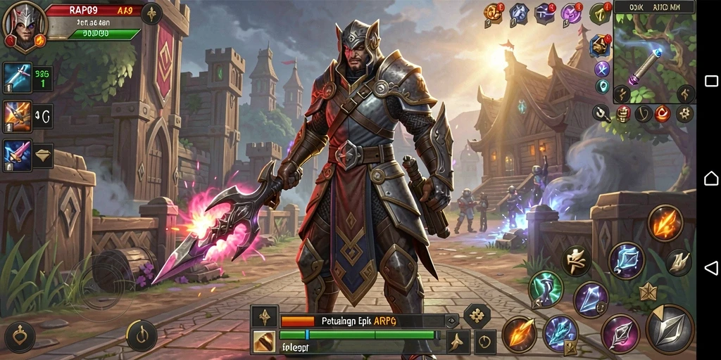 Gameplay ARPG seru dan dinamis di RAP89 yang membuat ketagihan.