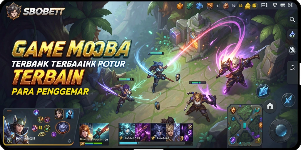 Tampilan gameplay seru dari SBOBET dengan karakter dan peta yang menarik.