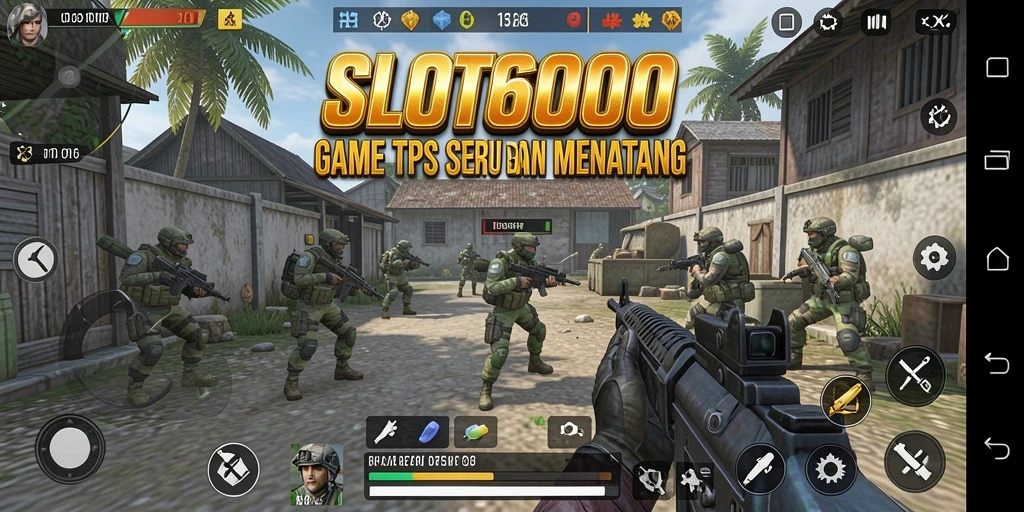 Tampilan gameplay SLOT6000 yang seru dan penuh aksi.