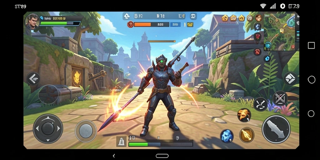 Screenshot ST789 menampilkan gameplay simulasi yang menarik dan penuh warna.